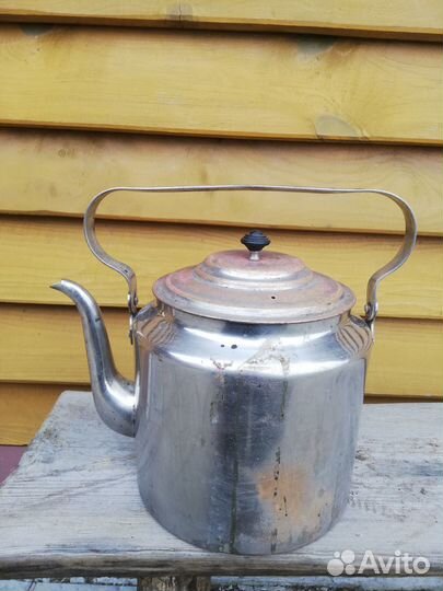 Чайник тульский СССР 5л латунь