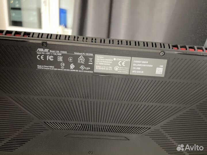 Asus tuf gaming fx505dt