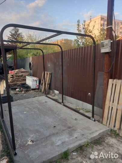 Каркас запчасти бытовки