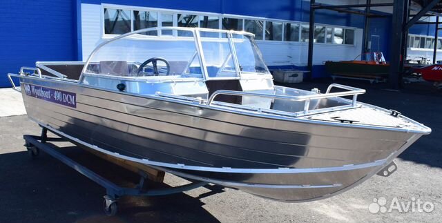 Моторная лодка Wyatboat 490 DCM новая в наличии объявление продам