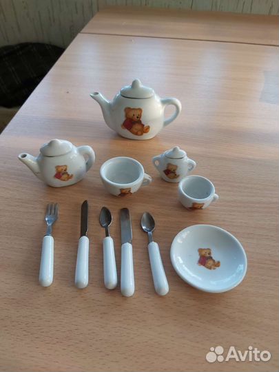 Детские игрушки и посуда из СССР