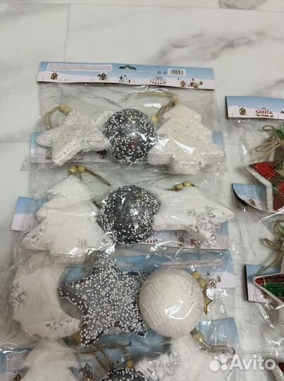 Елочные игрушки новые