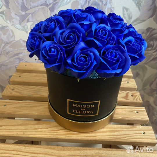 Букеты из мыльных роз