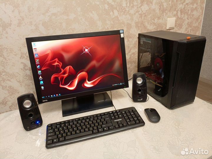 Офисный компьютер системный блок Xeon 1220v2 8gb