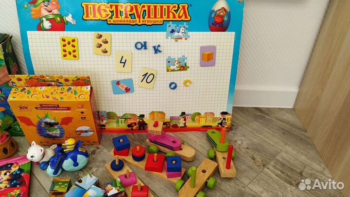 Развивающие игрушки пакетом