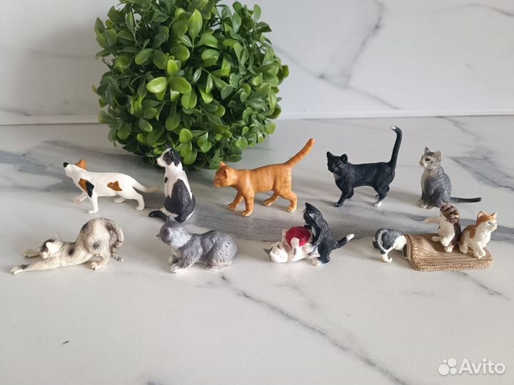 Фигурки Schleich кошки
