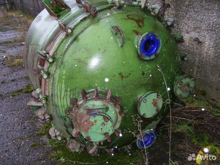 Реактор Сборник стальной эмалированный 1,0 м3