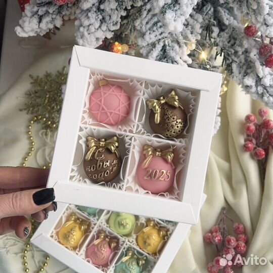 Шоколадные конфеты ручной работы