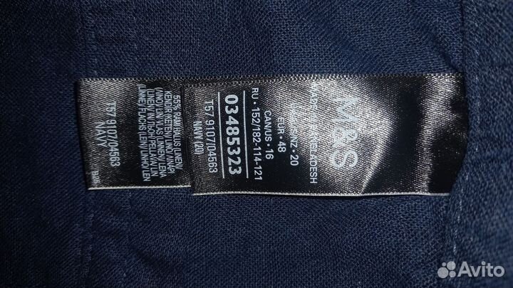 Брюки marks spencer 20размер