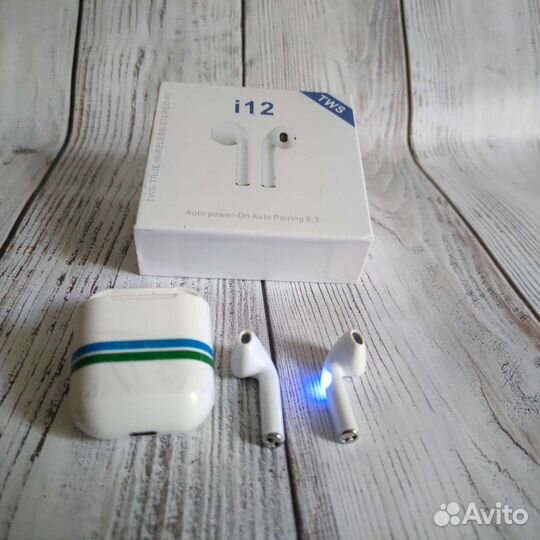 Наушники новые беспроводные i12