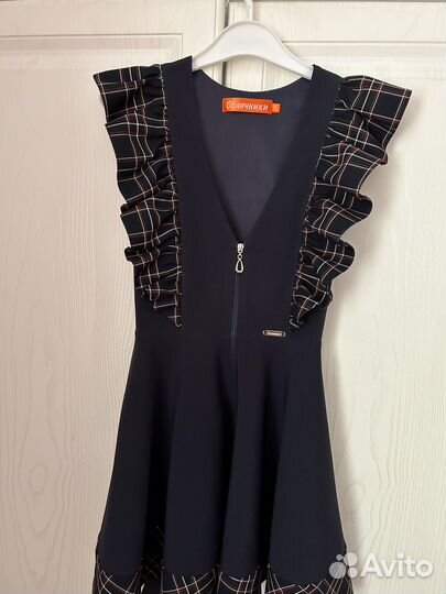 Сарафан школьный, р.140