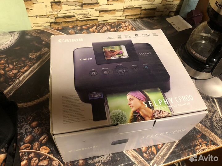 Фотопринтер canon selphy CP800