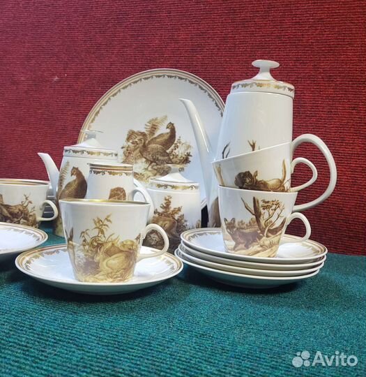Чайный сервиз,Охота