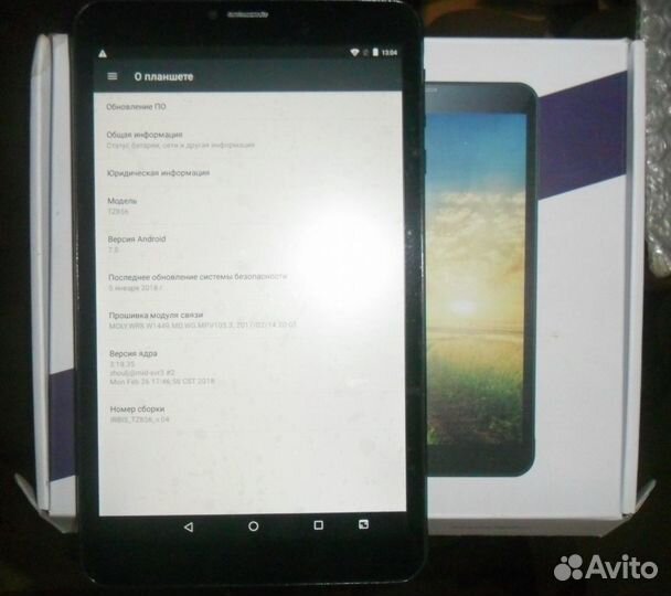 Планшет Irbis