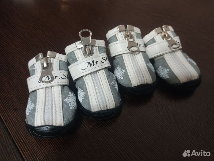 Ботиночки для мелких пород собак