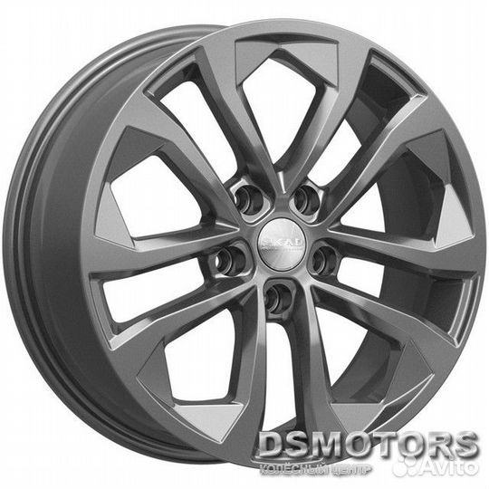 Диски Тукан 7/17 5x100 ET35 d57.1 графит