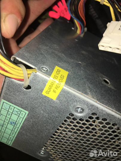 Блок питания dell и Процессор Intel
