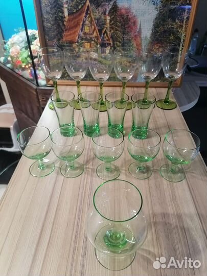 Бокал, фужеры, рюмки Неман, стопки СССР