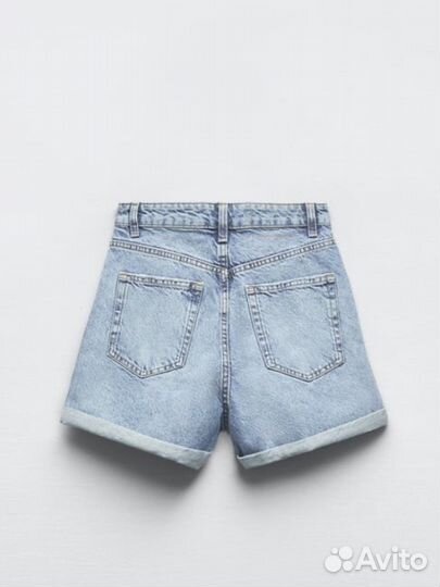 Шорты Zara mom fit новая коллекция