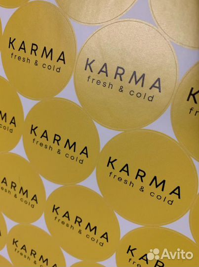 Печать наклеек, стикеров, этикеток