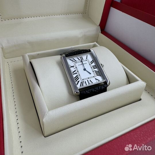 Часы cartier tank мужские