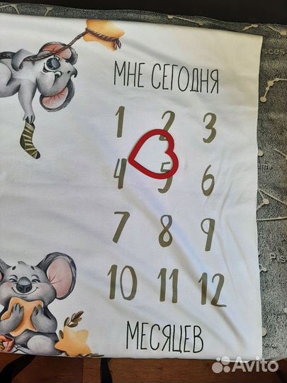 Фотоплед для фотосессии малыша