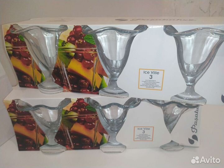 Креманки для мороженного 6 шт