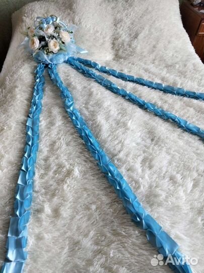 Украшение на свадебную машину