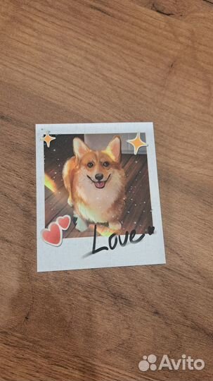 Открытка с автографом от Hunny wave T