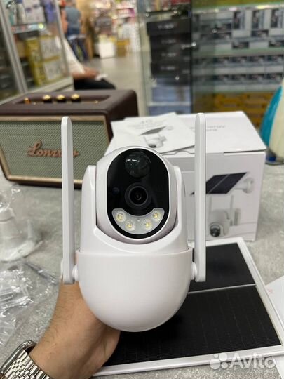 Солнечная Камера видеонаблюдения с симкартой