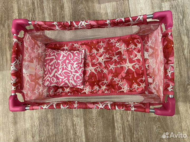 Кровать манеж для кукол