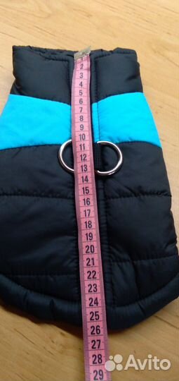 Жилет утеплённый для маленькой собачки