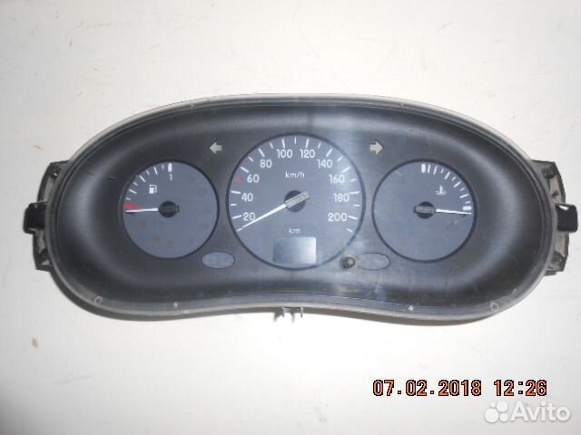 Панель приборов Renault Clio II/Symbol 1998-2008