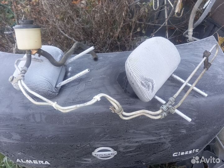 Радиатор гур с трубками nissan almera classic