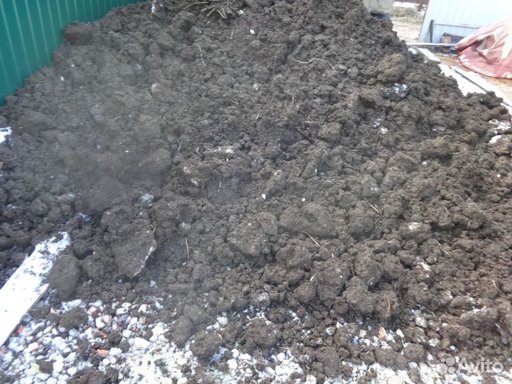 Навоз на садовый участок