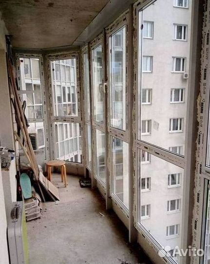 Окна и балконы новые