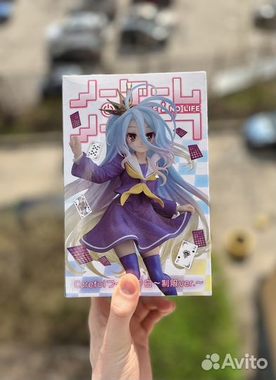 Аниме фигурка Нет Игры Нет Жизни Широ