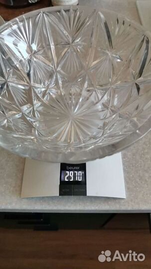 Хрустальный салатник