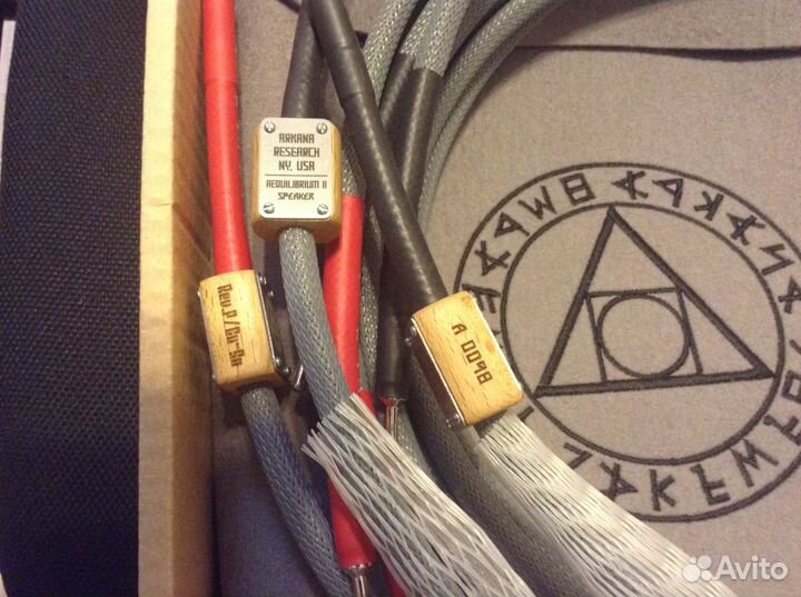 Акустический кабель Arkana серый, 2м