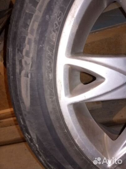 Комплект летних колёс r17