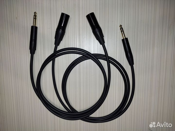 Балансная коммутация активных Студийных мониторов