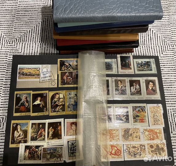Альбомы с марками СССР 11 штук