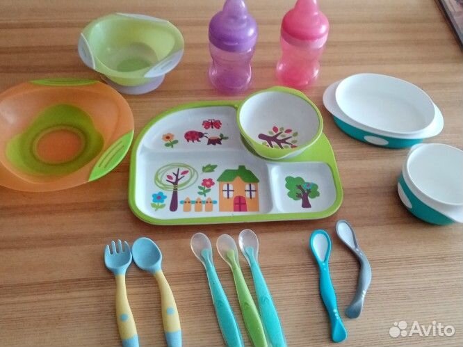 Посуда, fisher price, baby go и др