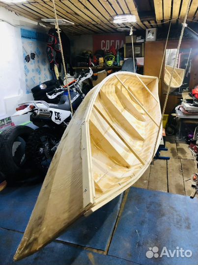 Чертежи напечатанные (Лодка каноэ)