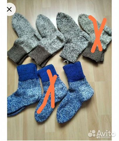 Носки, вязаные