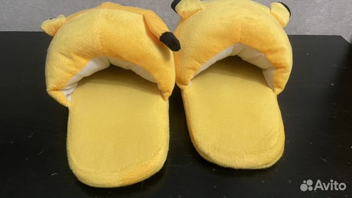Подкралули тапочки пикачу детские