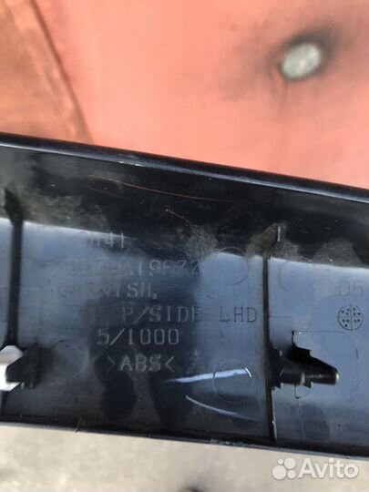 Облицовка торпеды (сабля) lancer 10