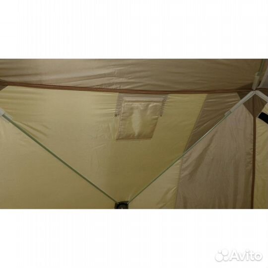 Палатка зимняя Куб Снегирь 4Т long Компакт