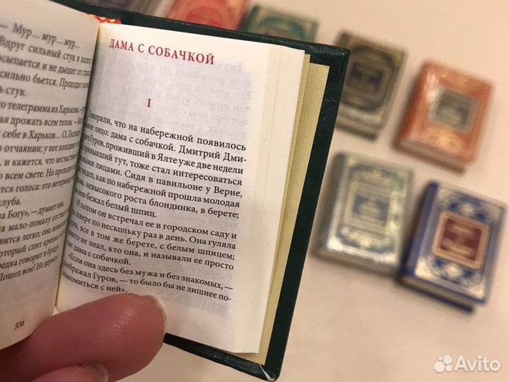 Книги в миниатюре