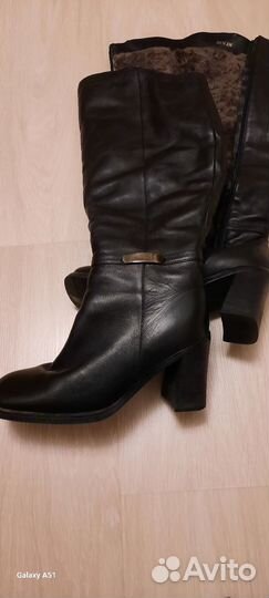 Сапоги женские зимние натуральная кожа
